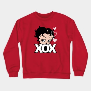 BETTY BOOP - Hugs & Kisses Crewneck Sweatshirt